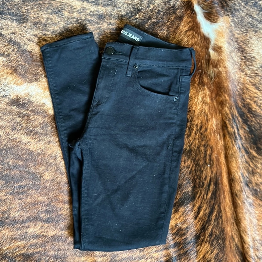 Express mid-rise legging jean in black